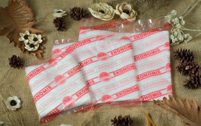Tas Plastik HDPE EKONOMIS Merah Murni